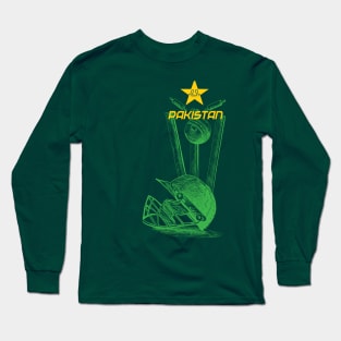 Pakistan Cricket Fan Memorabilia Long Sleeve T-Shirt